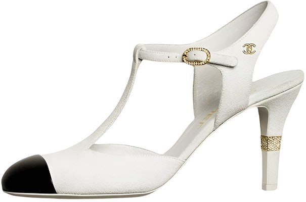 W) シャネル ハイヒール 「ホワイトベルベット」 G39402-Y56129-K4956 W) シャネル ハイヒール 「ホワイトベルベット」 G39402-Y56129-K4956