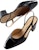 (W) Chanel Kasut Tumit Tinggi 'Kulit Kambing Hitam' G39220-Y55956-94305