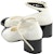 (W) Chanel Kasut Tumit Tinggi 'Ivory White' G45071-B13901-NQ914