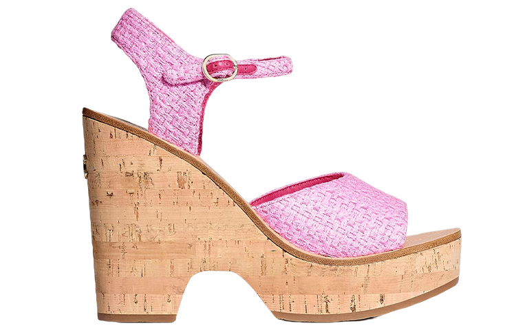 (W) Chanel High Heel Slide 'Pink Fashion' 圖 2