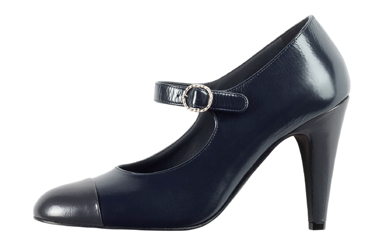 (W) Chanel High Heels 'Navy Blue'