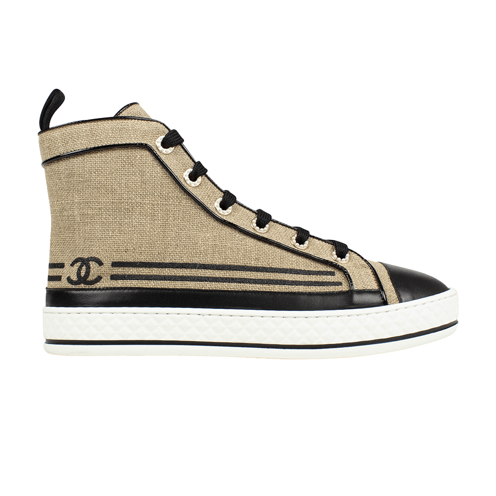 (W) Chanel High Top 'Tan'