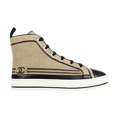 (W) Chanel High Top 'Tan'