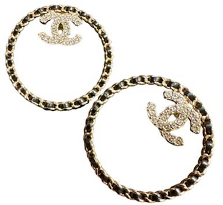 (W) シャネル フープピアス レディース ゴールド/ブラック エレガントデザイン AB9086-B08596-NJ197 Lookbook (W) シャネル フープピアス レディース ゴールド/ブラック エレガントデザイン AB9086-B08596-NJ197