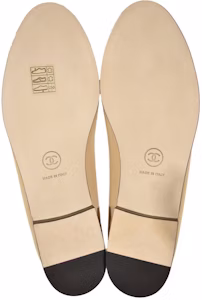 (W) Chanel Bailarinas Beige y Negro de Piel de Cordero 10mm G02819-X01000-C0204 Shop (W) Chanel Bailarinas Beige y Negro de Piel de Cordero 10mm G02819-X01000-C0204