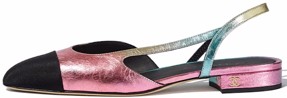 (Women) Chanel Lambskin & Grosgrain Ribbon Ballet Flats 'Multicolor' G31319-Y54218-C5057 (Women) Chanel Lambskin & Grosgrain Ribbon Ballet Flats 'Multicolor' G31319-Y54218-C5057