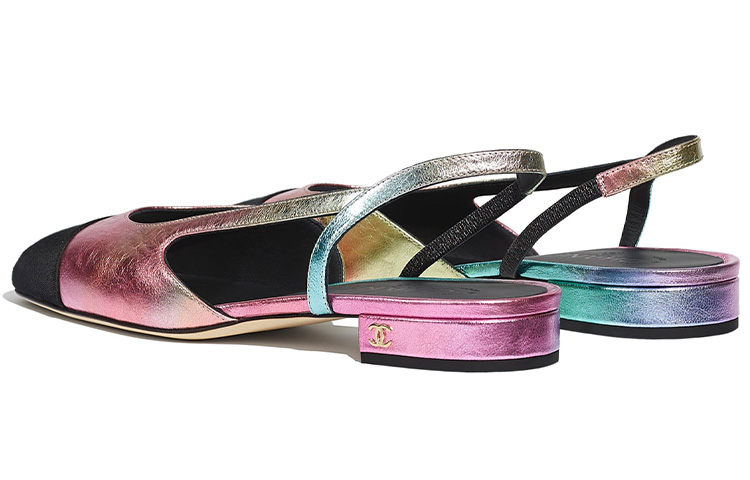 Lookbook (W) Bailarinas Chanel de Piel de Cordero y Cinta Grosgrain 'Multicolor' G31319-Y54218-C5057