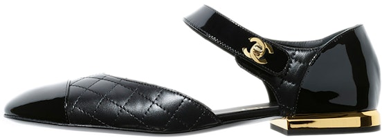 (Women) Chanel Lambskin Ballet Flats 'Black' G38441-Y55573-94305 (Women) Chanel Lambskin Ballet Flats 'Black' G38441-Y55573-94305