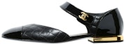 Buy (W) Chanel Kasut Ballet Kulit Anak Kambing 'Hitam' G38441-Y55573-94305