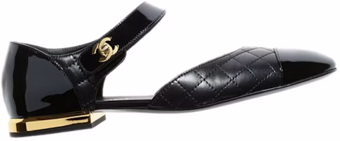 Lookbook (W) Chanel Sepatu Balet Kulit Anak Domba 'Hitam' G38441-Y55573-94305