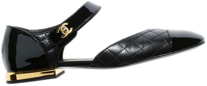 (W) Chanel Sepatu Balet Kulit Anak Domba 'Hitam' G38441-Y55573-94305 Lookbook (W) Chanel Sepatu Balet Kulit Anak Domba 'Hitam' G38441-Y55573-94305