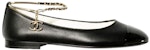 (W) Chanel Lambskin Ballet Flats 'Hitam' G38986-Y55859-94305