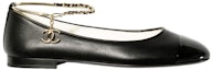 Order (W) Chanel Lambskin Ballet Flats 'Hitam' G38986-Y55859-94305