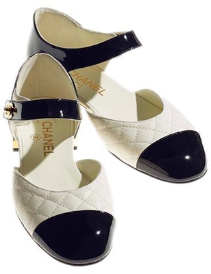 (Women) Chanel Lambskin Ballet Flats 'Black and White' G38441-Y55573-K3431 Lookbook (Women) Chanel Lambskin Ballet Flats 'Black and White' G38441-Y55573-K3431