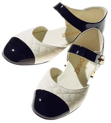 (W) 샤넬 램스킨 블랙 & 화이트 발레 플랫 G38441-Y55573-K3431 Shop (W) 샤넬 램스킨 블랙 & 화이트 발레 플랫 G38441-Y55573-K3431