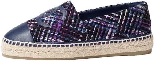 (Women) Chanel Lambskin Deep Purple 'Fashion Round-Toe Fisherman' G29762-B14090-NR462 (Women) Chanel Lambskin Deep Purple 'Fashion Round-Toe Fisherman' G29762-B14090-NR462