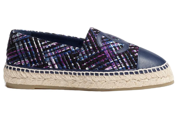 Order (W) 香奈儿羊皮深紫色“时尚圆头渔夫鞋” G29762-B14090-NR462