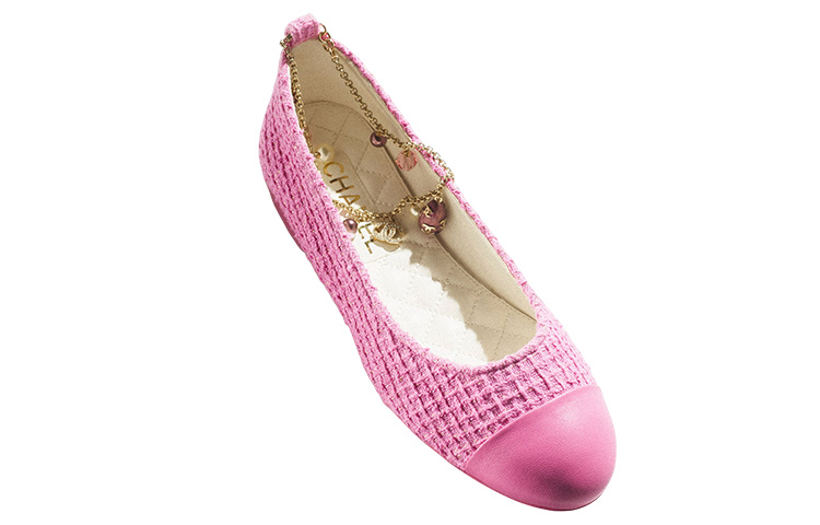 (W) Chanel Lambskin Flats 'Pink' 圖 4