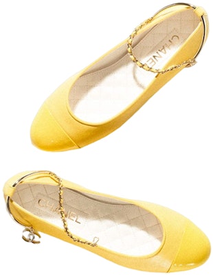 (W) Kasut Rata Chanel Kulit Kambing 'Kuning' G38986-Y55859-0N662 Purchase (W) Kasut Rata Chanel Kulit Kambing 'Kuning' G38986-Y55859-0N662