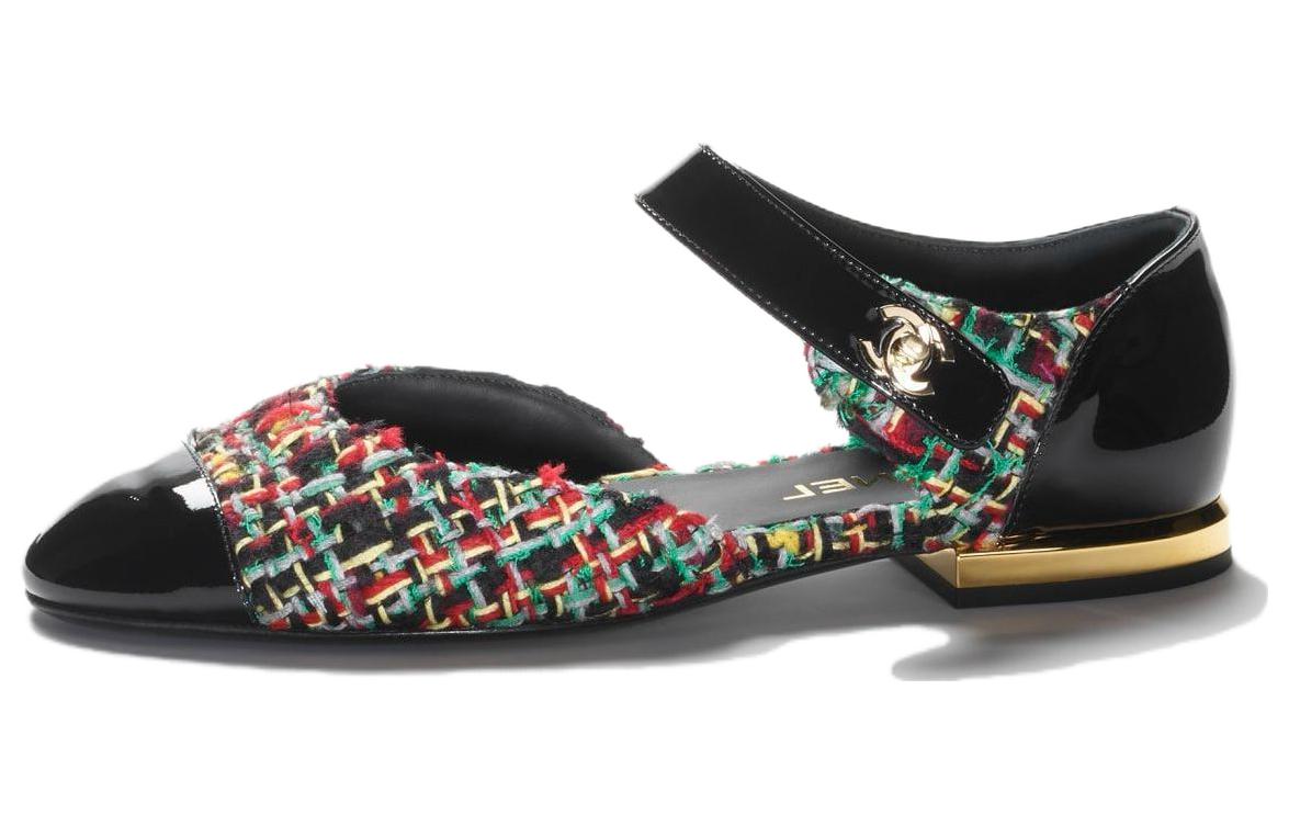 (Women) Chanel Lambskin Mary Jane Black 'Classic Comfort Chunky Heel' G38441-B13226-NP027