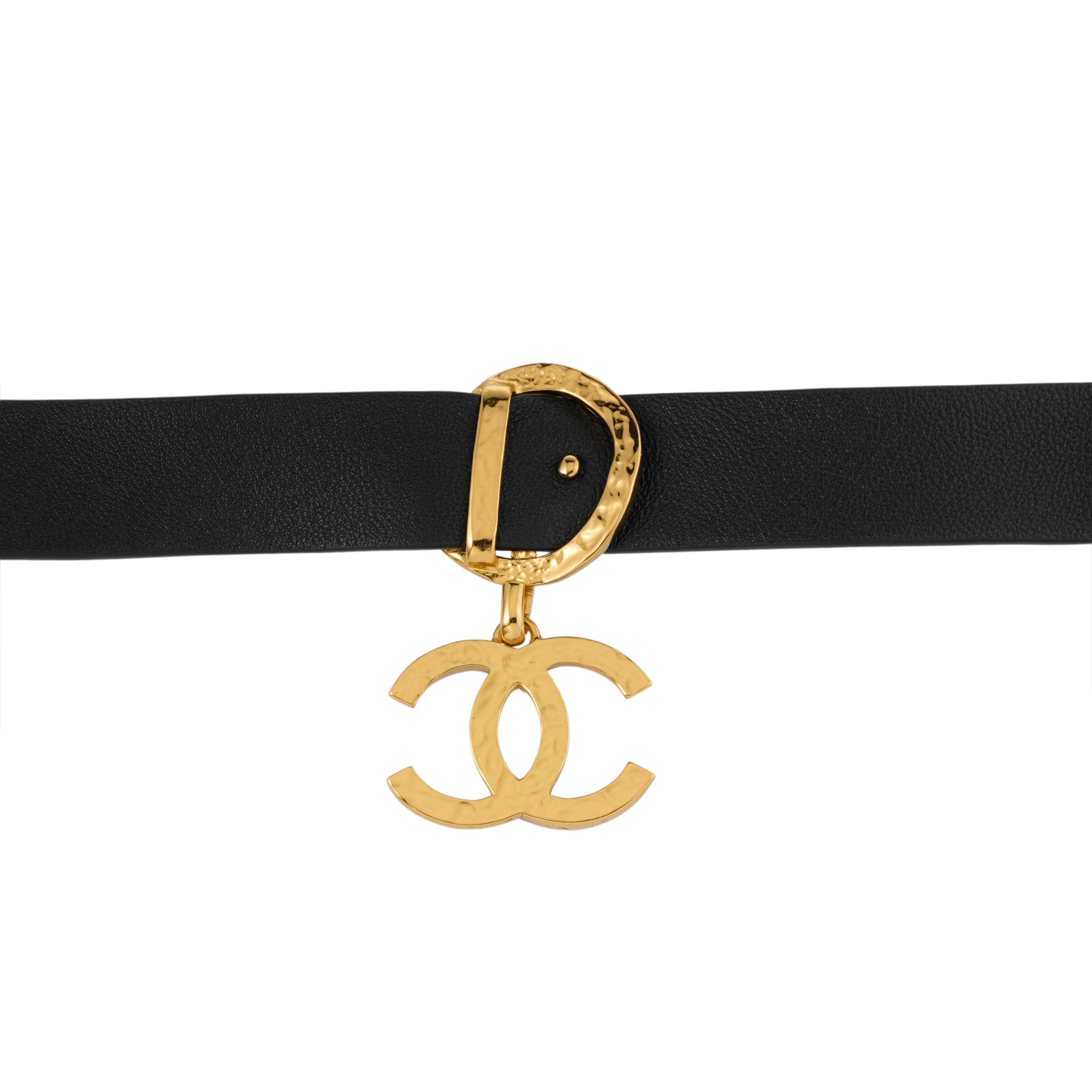 (Women) CHANEL Lambskin Metal Choker Necklace Gold  Accessory AB8501B08226N1394 圖 4