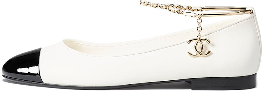 (W) Bailarinas Chanel Piel de Cordero y Ternera 'Vintage Negro y Blanco' G38986-Y55859-K4187 Buy (W) Bailarinas Chanel Piel de Cordero y Ternera 'Vintage Negro y Blanco' G38986-Y55859-K4187