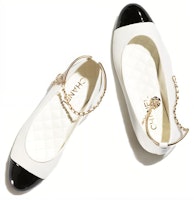 (W) シャネル ヴィンテージ バイカラー バレリーナ (Chanel Vintage Bicolor Ballerina) G38986-Y55859-K4187 Lookbook (W) シャネル ヴィンテージ バイカラー バレリーナ (Chanel Vintage Bicolor Ballerina) G38986-Y55859-K4187