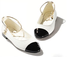 (W) シャネル ヴィンテージ バイカラー バレリーナ (Chanel Vintage Bicolor Ballerina) G38986-Y55859-K4187 Shop (W) シャネル ヴィンテージ バイカラー バレリーナ (Chanel Vintage Bicolor Ballerina) G38986-Y55859-K4187