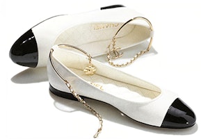 (W) シャネル ヴィンテージ バイカラー バレリーナ (Chanel Vintage Bicolor Ballerina) G38986-Y55859-K4187 Purchase (W) シャネル ヴィンテージ バイカラー バレリーナ (Chanel Vintage Bicolor Ballerina) G38986-Y55859-K4187