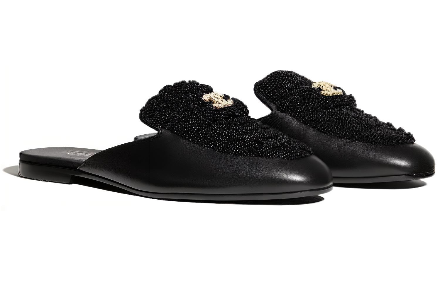 Lookbook (W) Sneakers Chanel Lambskin Pearl Mule ''Nero'' G35697-Y53832-94305