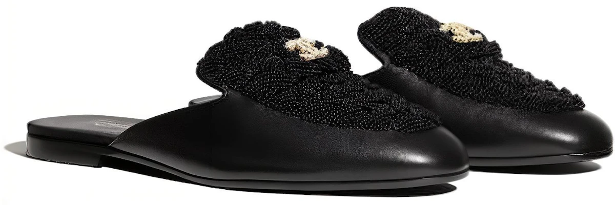 (W) Sneakers Chanel Lambskin Pearl Mule ''Nero'' G35697-Y53832-94305 Lookbook (W) Sneakers Chanel Lambskin Pearl Mule ''Nero'' G35697-Y53832-94305