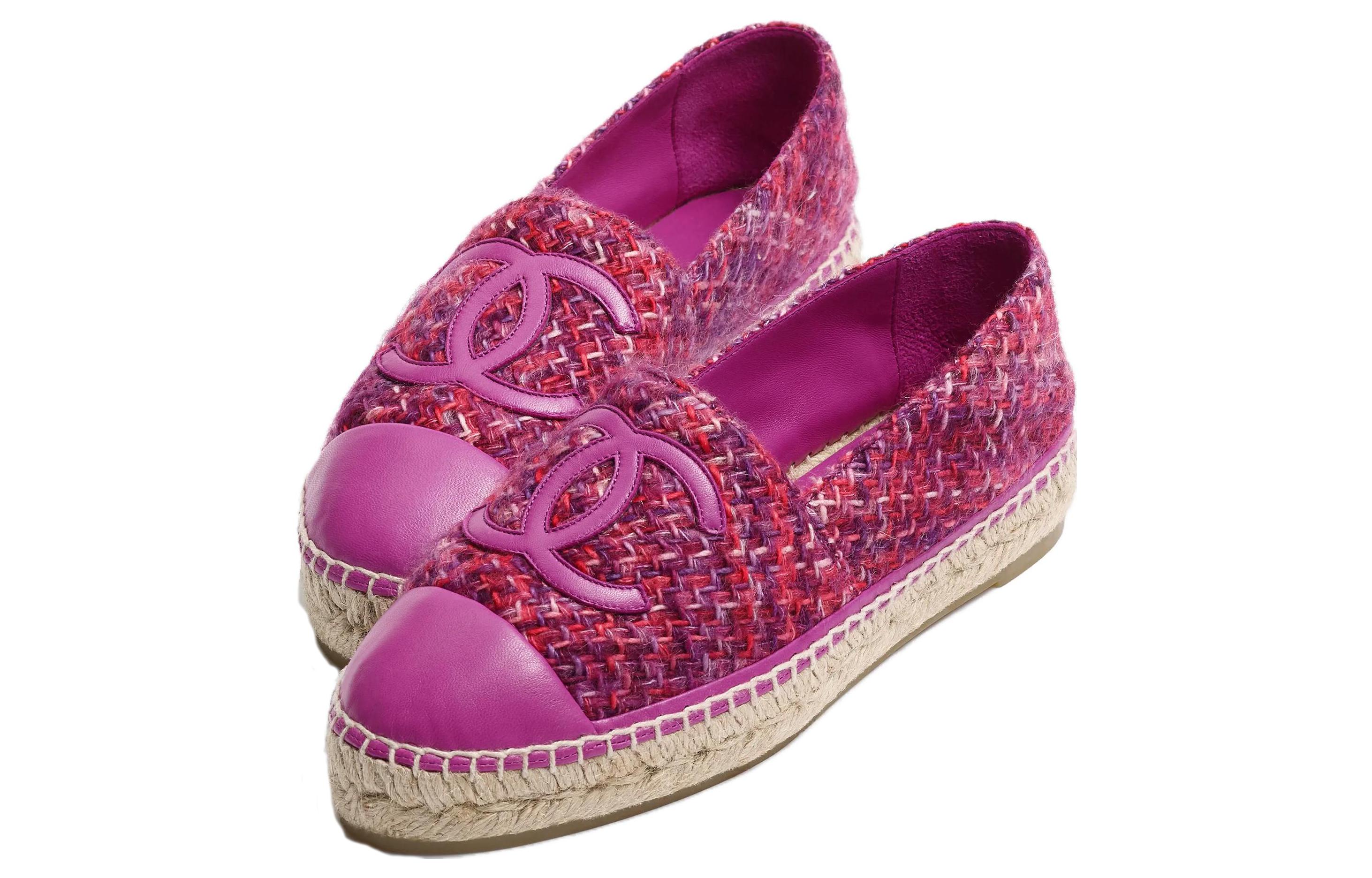 (W) Chanel Lambskin Round-Toe Shoes 'Pink Fisherman' 圖 3