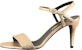 (W) Sandal Chanel Kulit Domba 'Emas' G38533-X56589-0P007