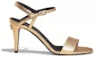 Order (W) Sandal Chanel Kulit Domba 'Emas' G38533-X56589-0P007