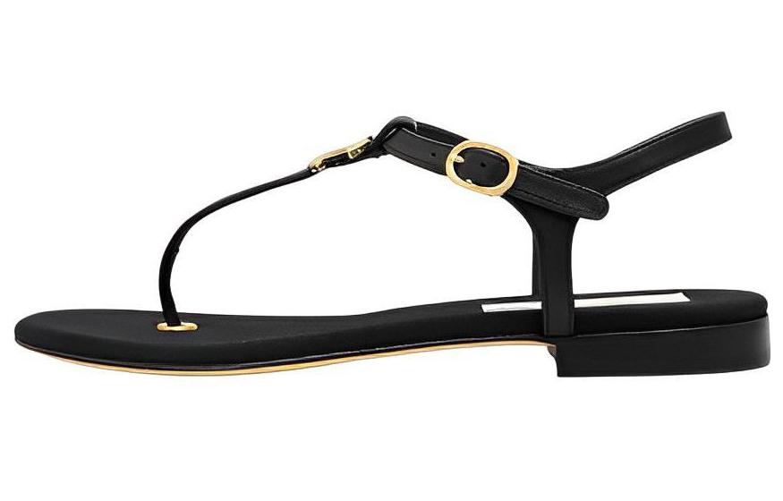 (Women) Chanel Lambskin Simple and Fashionable Comfortable Versatile Slingback Sandals 'Black' G39627-X56889-94305