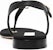 (W) Kasut Sandal Slingback Chanel Kulit Hitam: Selesa dan Bergaya Versatil G39627-X56889-94305