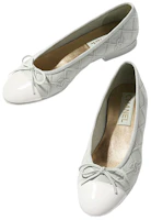 Lookbook (Women) Chanel Leather Ballet Flats 'Light Blue Bow' G40110-Y56581-K6009