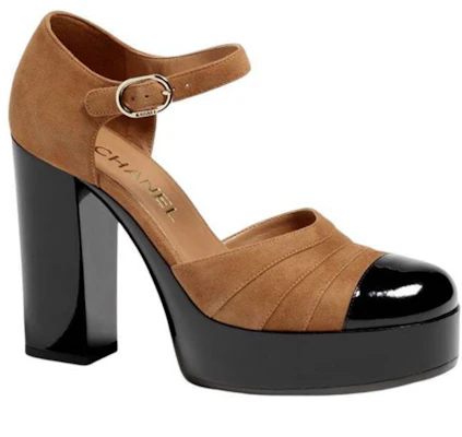 (Women) Chanel Leather Buckle Block Heel 'Light Brown' G39972-Y56490-K5742 Order (Women) Chanel Leather Buckle Block Heel 'Light Brown' G39972-Y56490-K5742