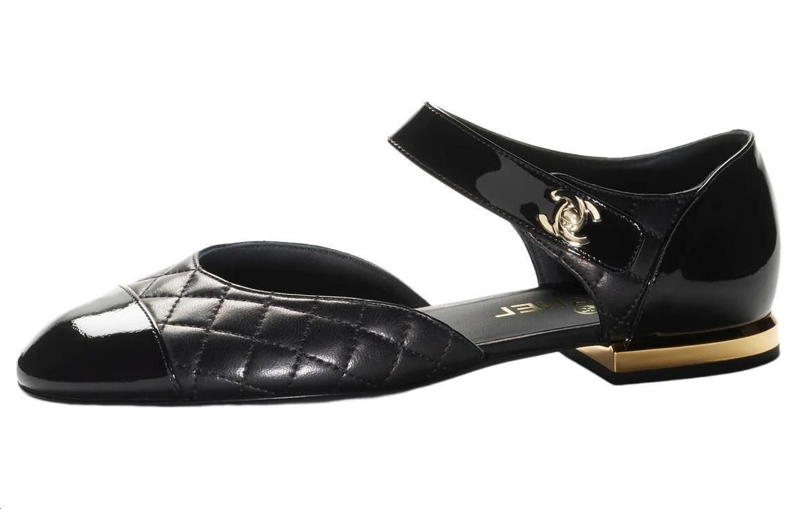 (Women) Chanel Leather Casual Shoes 'Black' G38441-B13220-94305