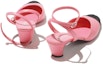 Lookbook (Women) Chanel Leather Comfortable Fashion Chunky High Heels 4.5cm 'Pink' G45370-B15135-NT742