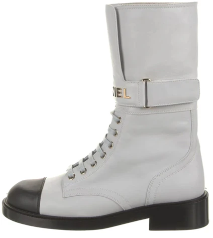 women-chanel-leather-fashion-strap-ankle-boot-grey-g37808-x56315-k3246