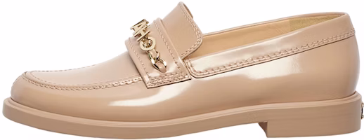(Women) Chanel Leather Flat 'Fashion Logo - Light Brown' G37430-X56161-0Q350 (Women) Chanel Leather Flat 'Fashion Logo - Light Brown' G37430-X56161-0Q350