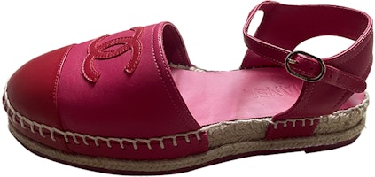 (Women) Chanel Leather Flat Sandals 'Red' G36184-X01000-K2231 (Women) Chanel Leather Flat Sandals 'Red' G36184-X01000-K2231