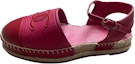 Buy (W) Sandal Rata Kulit Chanel 'Merah' G36184-X01000-K2231
