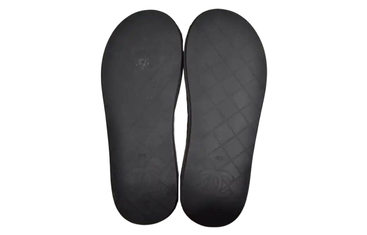 (W) Chanel Leather Flat Slide 'Fashion Black' 圖 6