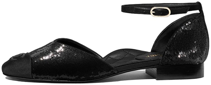 (W) Chanel Sepatu Datar Kulit Hitam 'Fashion Mary Jane' G36048-Y53831-94305 Buy (W) Chanel Sepatu Datar Kulit Hitam 'Fashion Mary Jane' G36048-Y53831-94305