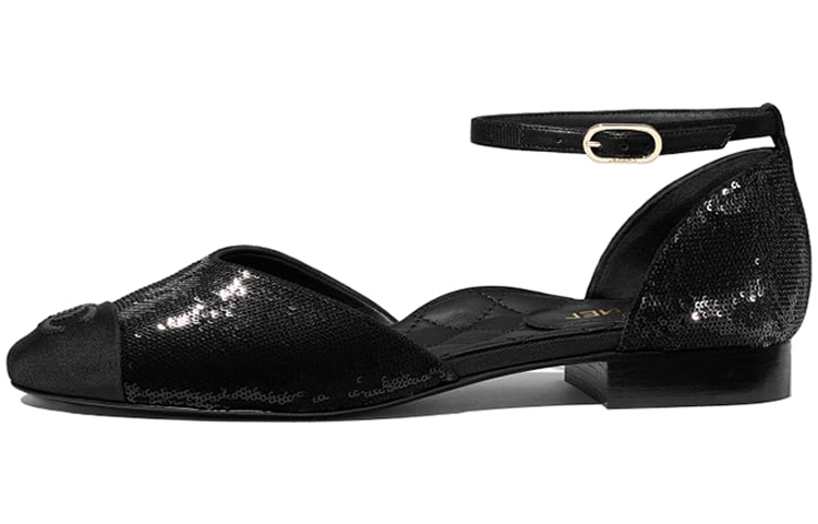 Buy (W) Chanel Ballerine in Pelle Nera ''Fashion Mary Jane'' G36048-Y53831-94305