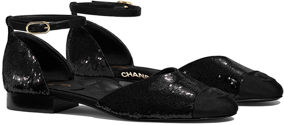 (W) Chanel Flats de Cuero Negro 'Fashion Mary Jane' G36048-Y53831-94305 Order (W) Chanel Flats de Cuero Negro 'Fashion Mary Jane' G36048-Y53831-94305