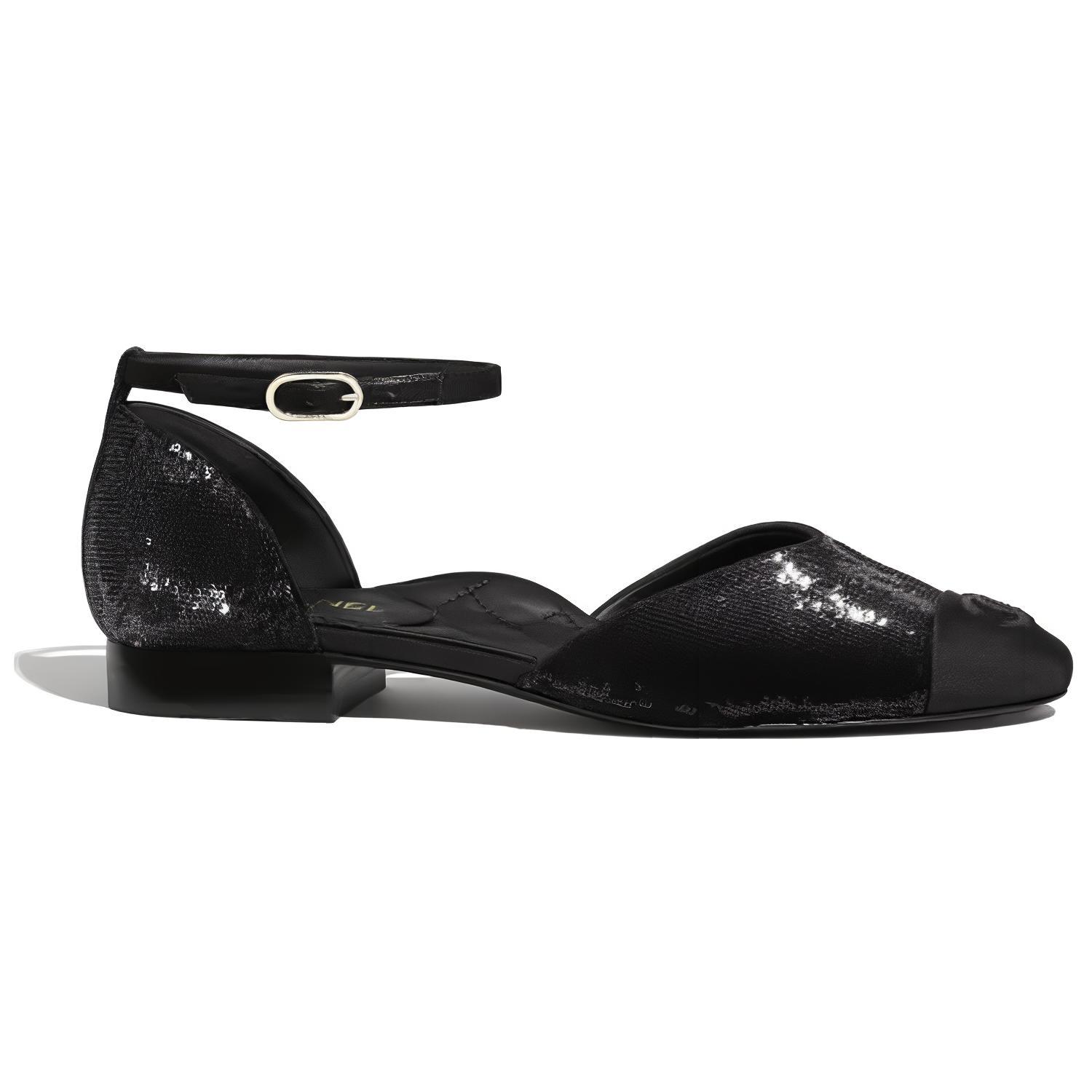 Order (W) Chanel Ballerine in Pelle Nera ''Fashion Mary Jane'' G36048-Y53831-94305
