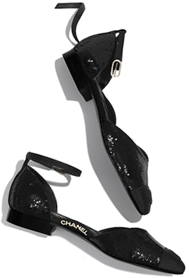 (W) Chanel Flats de Cuero Negro 'Fashion Mary Jane' G36048-Y53831-94305 Lookbook (W) Chanel Flats de Cuero Negro 'Fashion Mary Jane' G36048-Y53831-94305